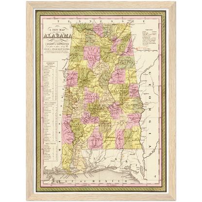 Historical city map  Test product horizontal 3 sizes