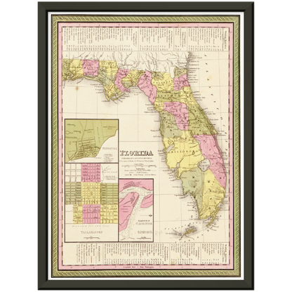 Historical city map  Test product horizontal 3 sizes