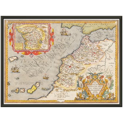 Historical city map  Test product horizontal 3 sizes