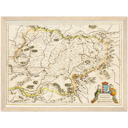 Historical city map  Test product horizontal 3 sizes