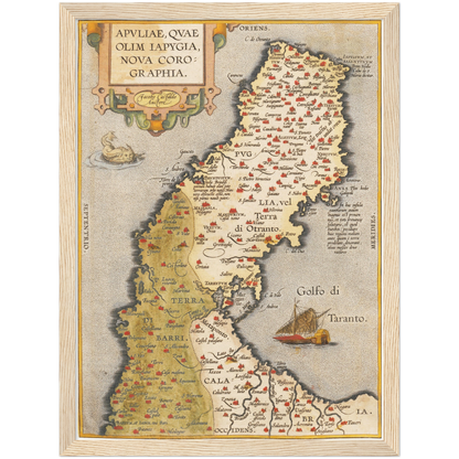 Historical city map  Test product horizontal 3 sizes