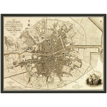 Dublin um 1797