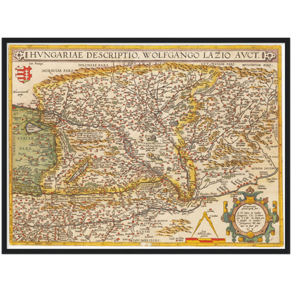 Historical city map  Test product horizontal 3 sizes