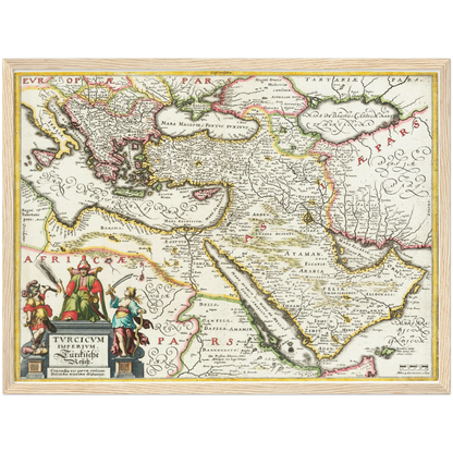 Historical city map  Test product horizontal 3 sizes