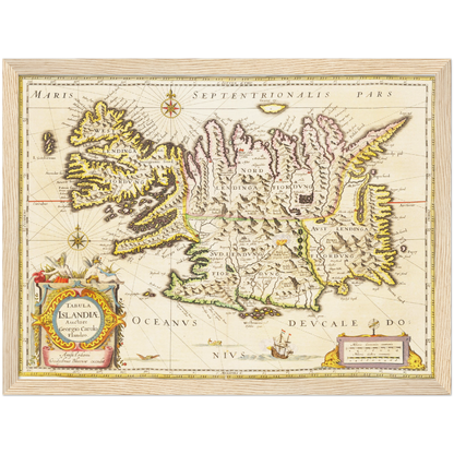 Historical city map  Test product horizontal 3 sizes