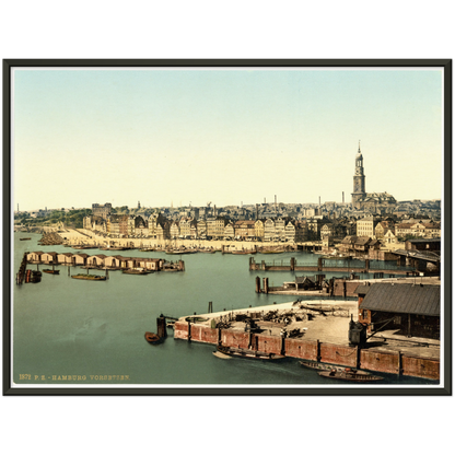 Hamburger Hafen um 1895