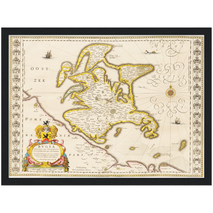 Insel Rügen um 1635