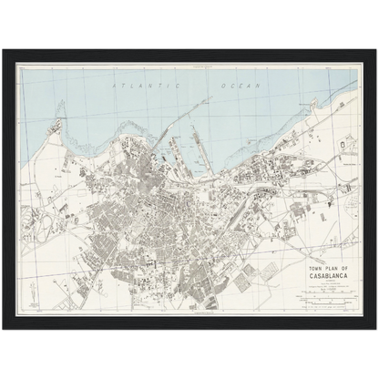 Historical city map  Test product horizontal 3 sizes