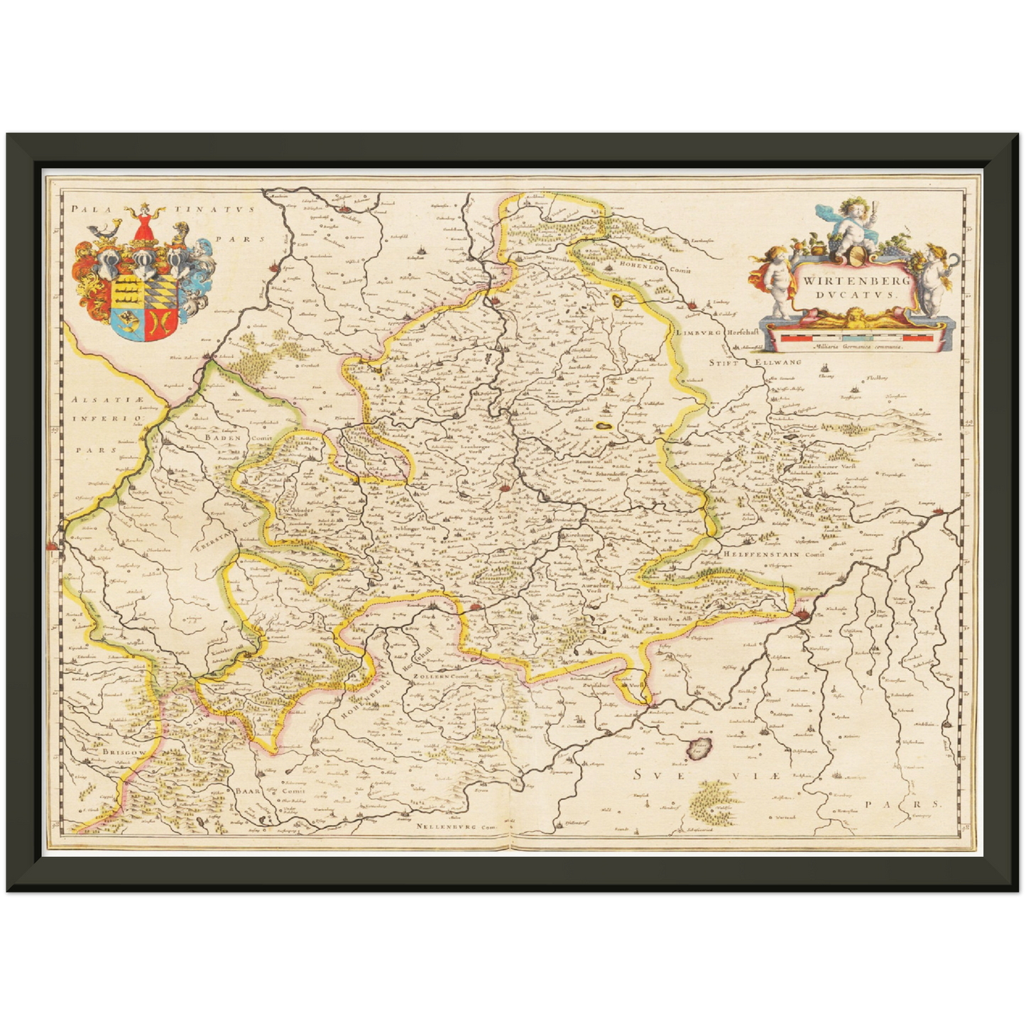Württemberg um 1635