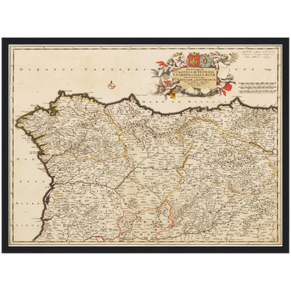 Historical city map  Test product horizontal 3 sizes