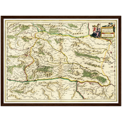 Historical city map  Test product horizontal 3 sizes