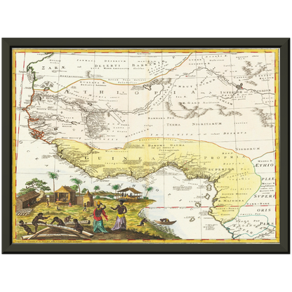 Historical city map  Test product horizontal 3 sizes