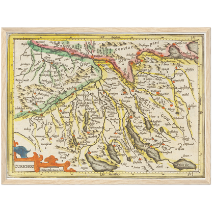 Zürichgau um 1609