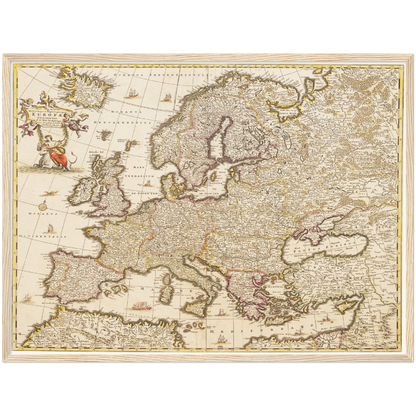 Historical city map  Test product horizontal 3 sizes