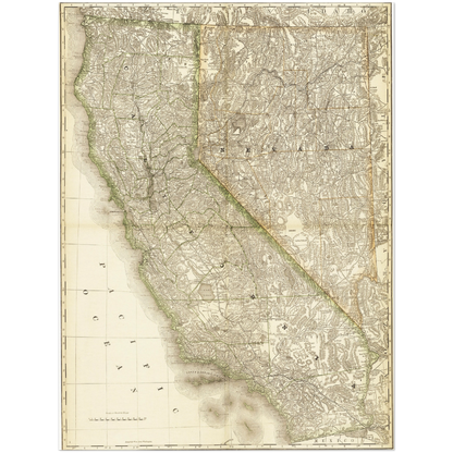 Historical city map  Test product horizontal 3 sizes