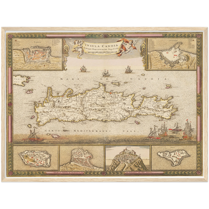 Historical city map  Test product horizontal 3 sizes