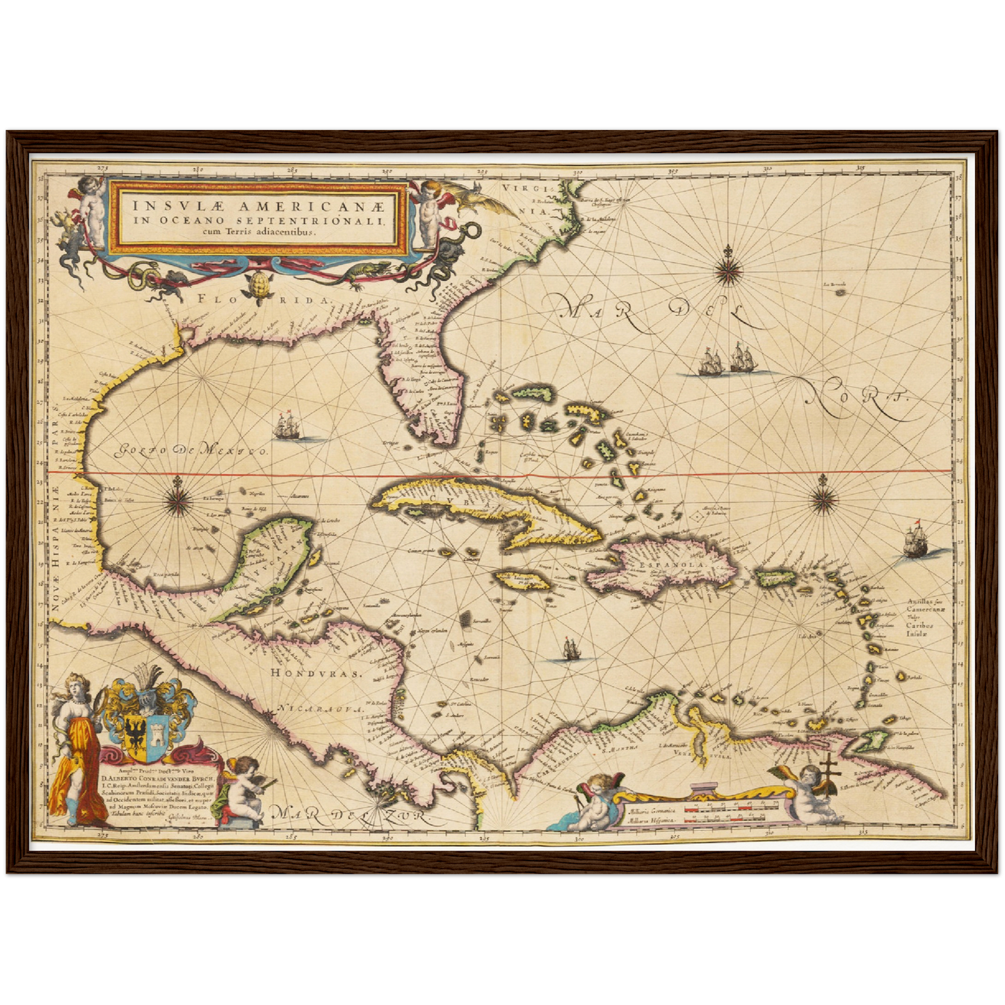 Historical city map  Test product horizontal 3 sizes