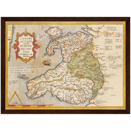 Historical city map  Test product horizontal 3 sizes