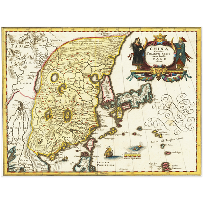 Historical city map  Test product horizontal 3 sizes