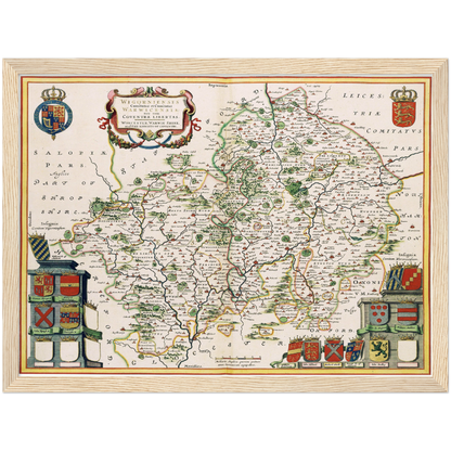 Worcestershire um 1646
