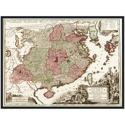 Historical city map  Test product horizontal 3 sizes