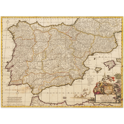 Historical city map  Test product horizontal 3 sizes