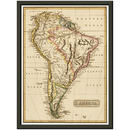 Historical city map  Test product horizontal 3 sizes