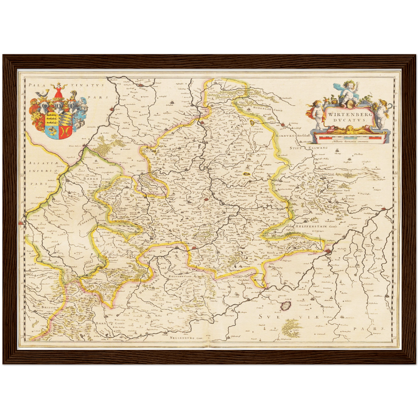 Württemberg um 1635