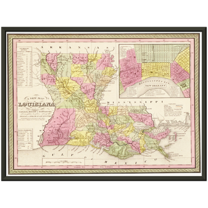 Historical city map  Test product horizontal 3 sizes