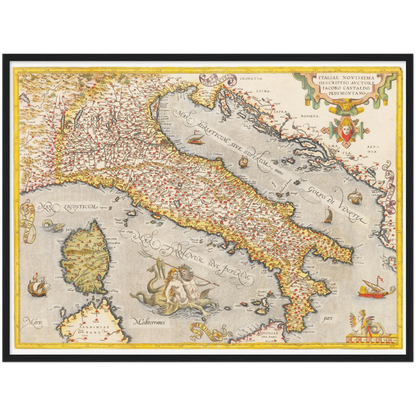 Historical city map  Test product horizontal 3 sizes