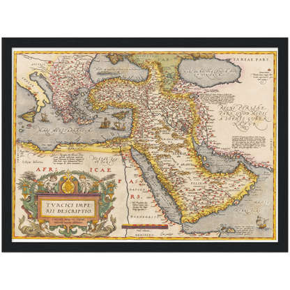 Historical city map  Test product horizontal 3 sizes