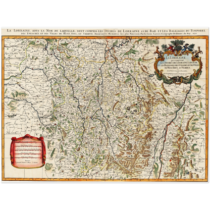 Historical city map  Test product horizontal 3 sizes