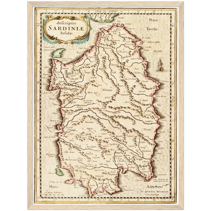 Historical city map  Test product horizontal 3 sizes