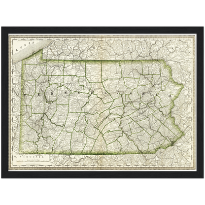 Historical city map  Test product horizontal 3 sizes