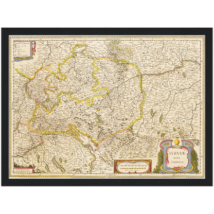 Historical city map  Test product horizontal 3 sizes