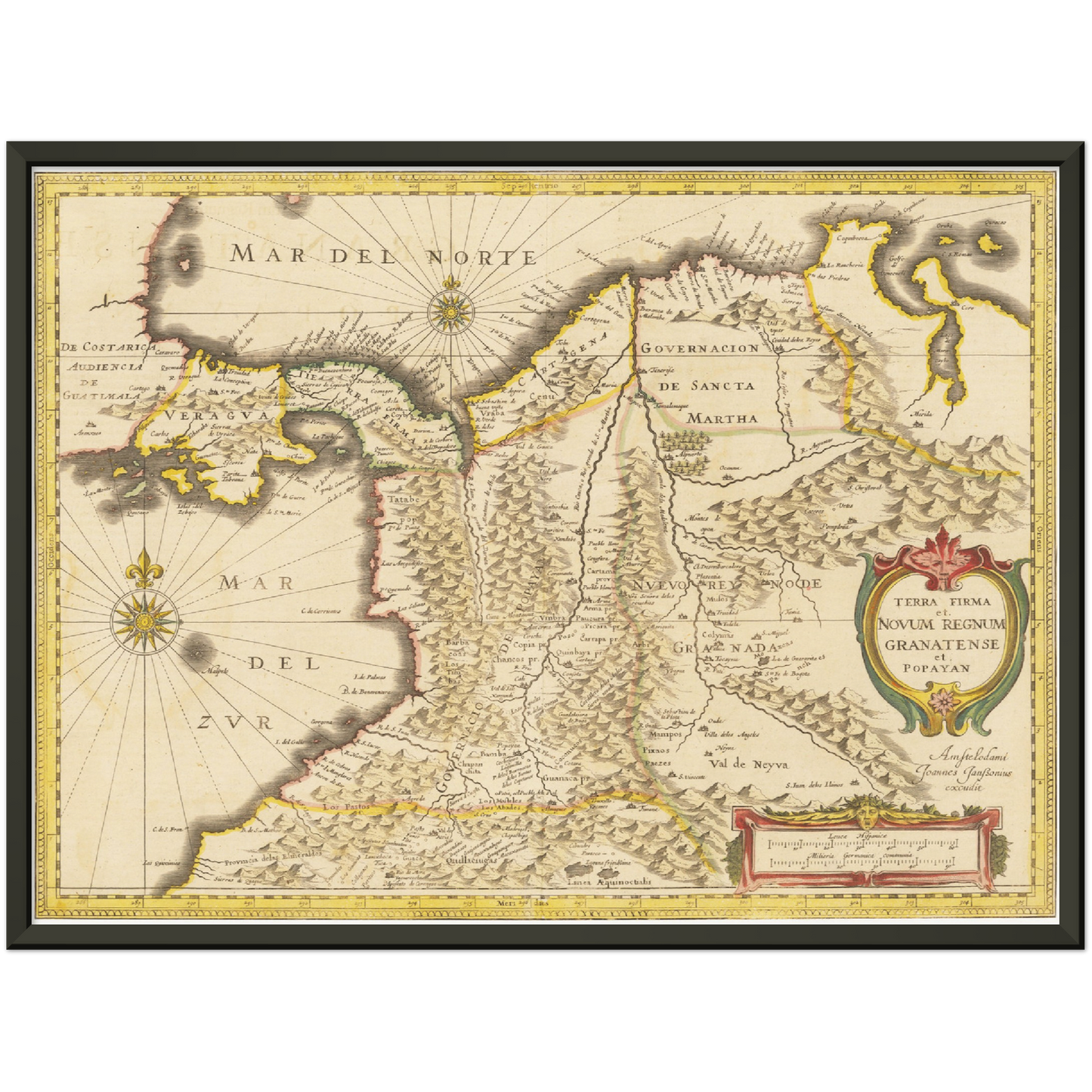 Kolumbien um 1638
