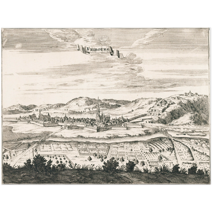 Historical city map  Test product horizontal 3 sizes