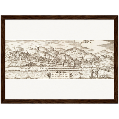 Historical city map  Test product horizontal 3 sizes