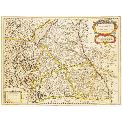 Oberschwaben um 1635