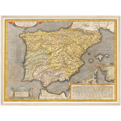 Historical city map  Test product horizontal 3 sizes