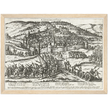 Historical city map  Test product horizontal 3 sizes