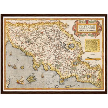 Historical city map  Test product horizontal 3 sizes