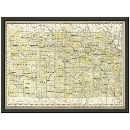 Historical city map  Test product horizontal 3 sizes