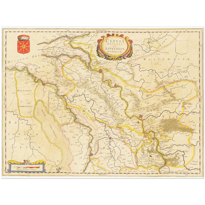 Historical city map  Test product horizontal 3 sizes