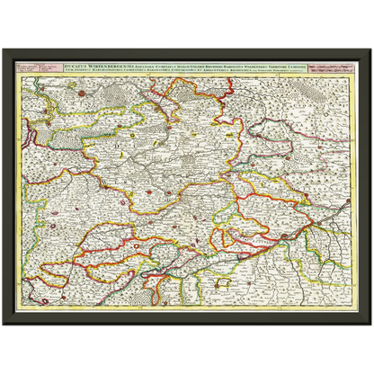 Württemberg um 1680