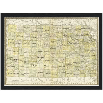 Historical city map  Test product horizontal 3 sizes