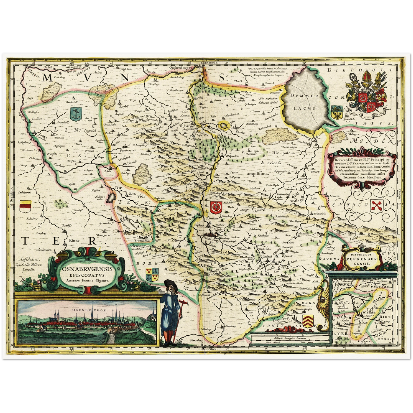 Osnabrück um 1650