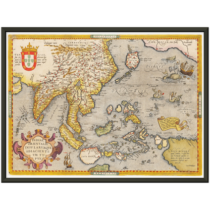 Historical city map  Test product horizontal 3 sizes