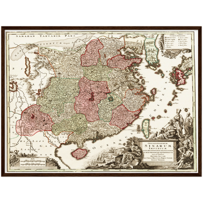 Historical city map  Test product horizontal 3 sizes