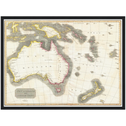Historical city map  Test product horizontal 3 sizes